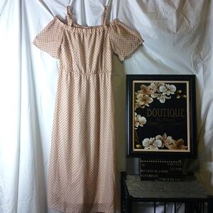 Cable and Gauge Summer Maxi Dress Sz L